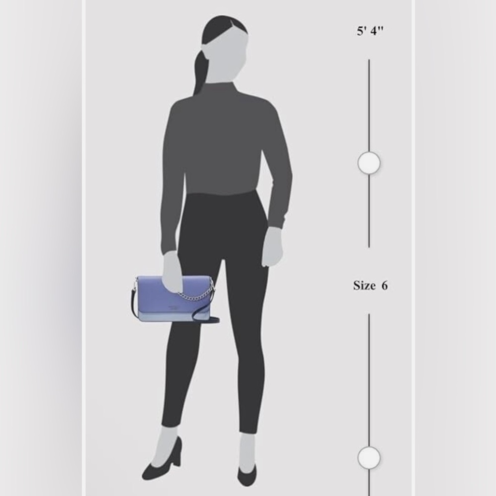 Kate Spade Lavender Crossbody Bag - Picture 5 of 9